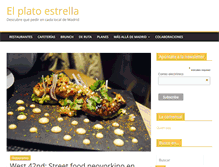 Tablet Screenshot of elplatoestrella.com